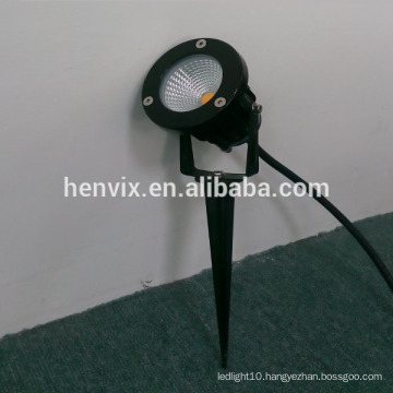 high lumen IP65 12v garden light led with COB 5W